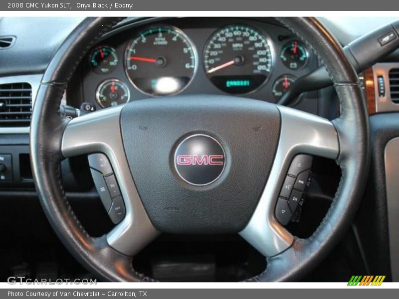 Onyx Black / Ebony 2008 GMC Yukon SLT