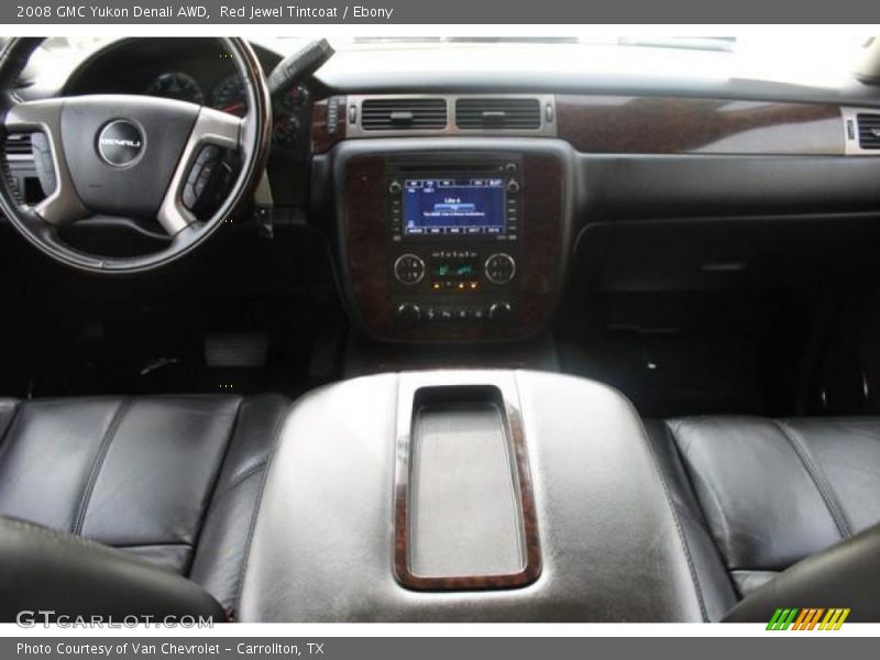 Red Jewel Tintcoat / Ebony 2008 GMC Yukon Denali AWD
