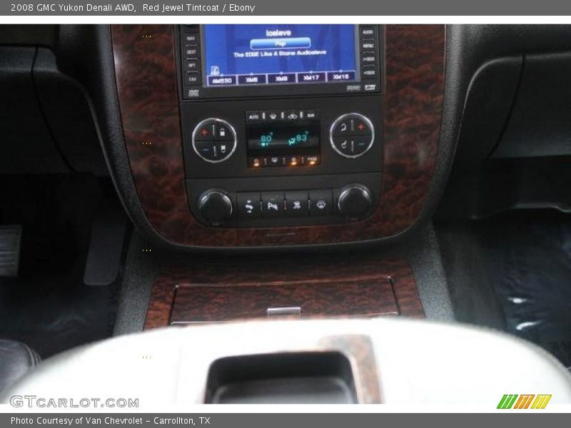 Red Jewel Tintcoat / Ebony 2008 GMC Yukon Denali AWD