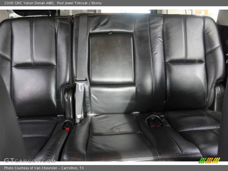 Red Jewel Tintcoat / Ebony 2008 GMC Yukon Denali AWD