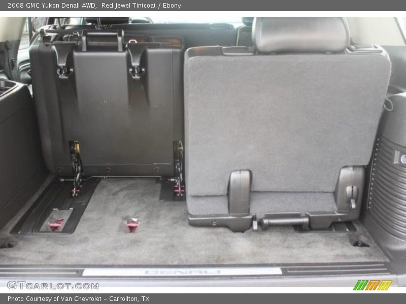 Red Jewel Tintcoat / Ebony 2008 GMC Yukon Denali AWD