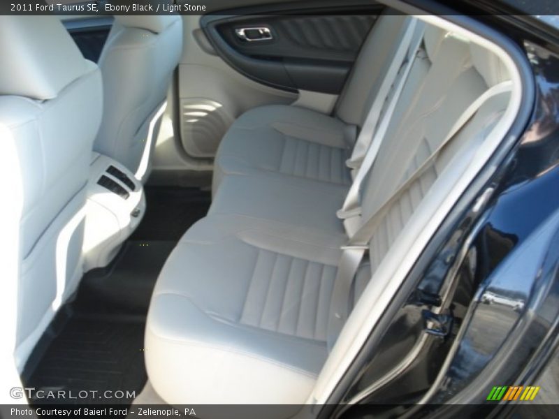 Ebony Black / Light Stone 2011 Ford Taurus SE