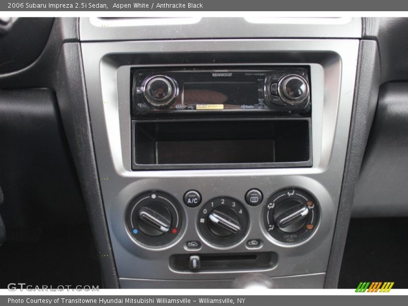 Aspen White / Anthracite Black 2006 Subaru Impreza 2.5i Sedan