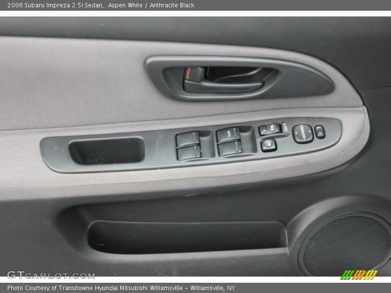 Aspen White / Anthracite Black 2006 Subaru Impreza 2.5i Sedan
