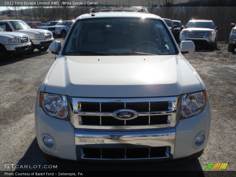 White Suede / Camel 2012 Ford Escape Limited 4WD