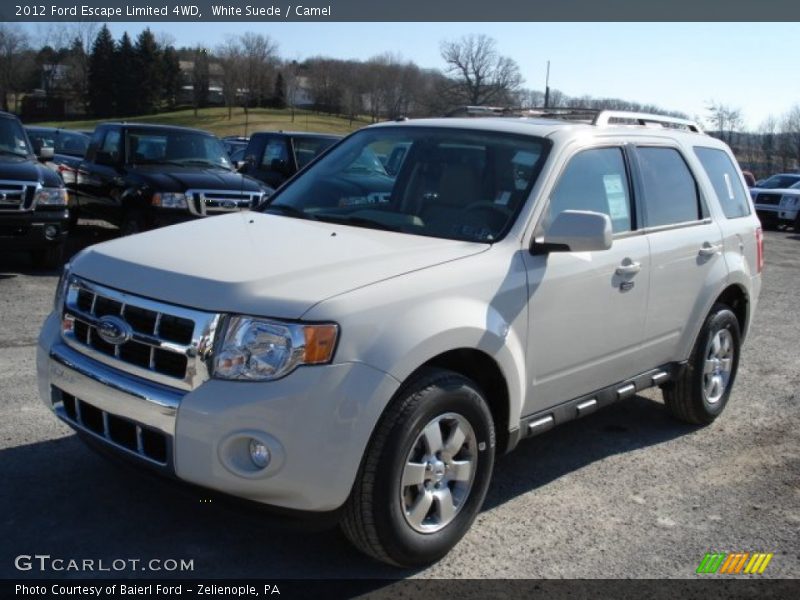 White Suede / Camel 2012 Ford Escape Limited 4WD
