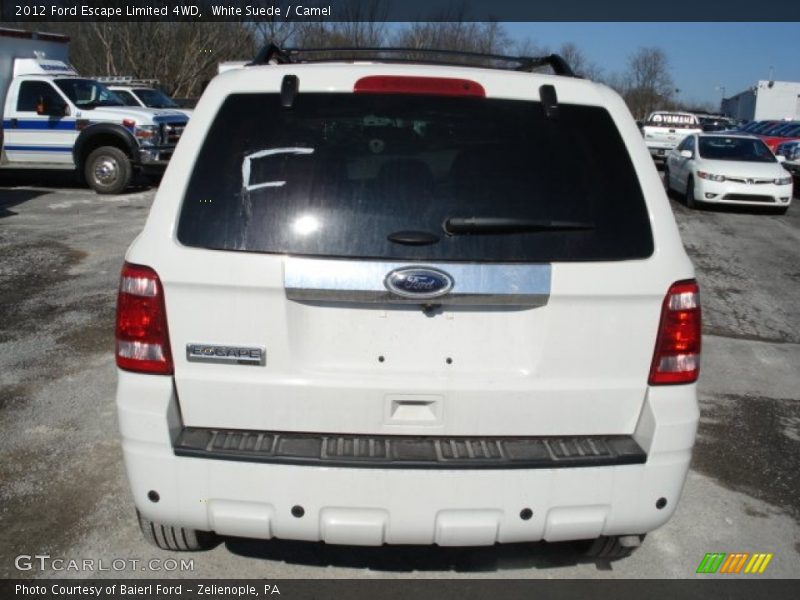 White Suede / Camel 2012 Ford Escape Limited 4WD