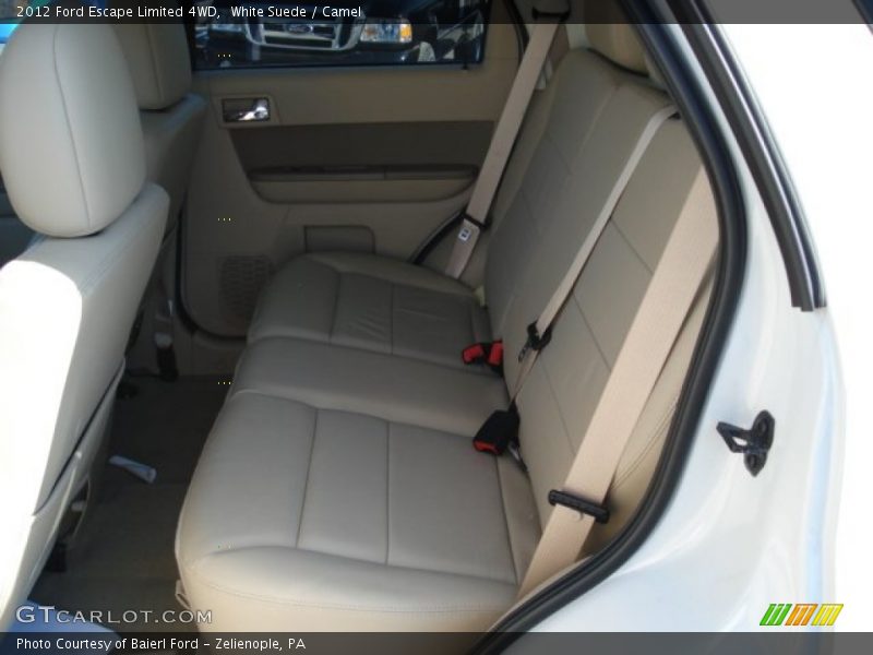 White Suede / Camel 2012 Ford Escape Limited 4WD