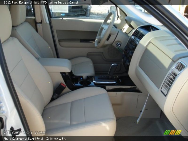 White Suede / Camel 2012 Ford Escape Limited 4WD