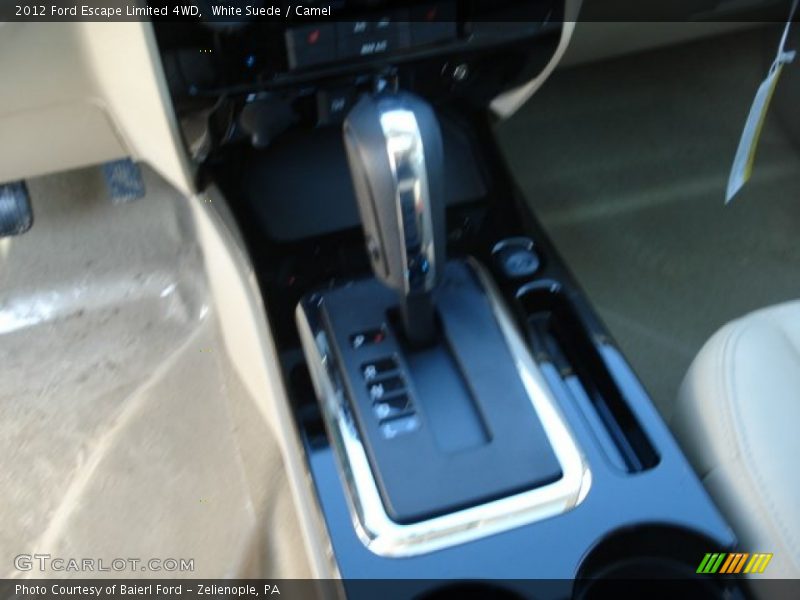 White Suede / Camel 2012 Ford Escape Limited 4WD