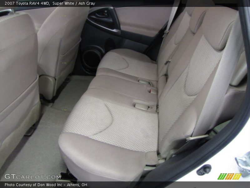 Super White / Ash Gray 2007 Toyota RAV4 4WD