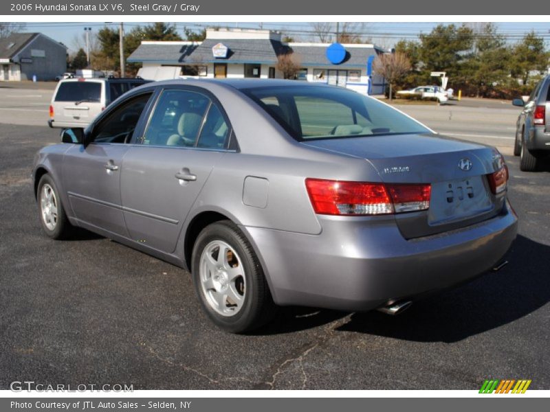 Steel Gray / Gray 2006 Hyundai Sonata LX V6
