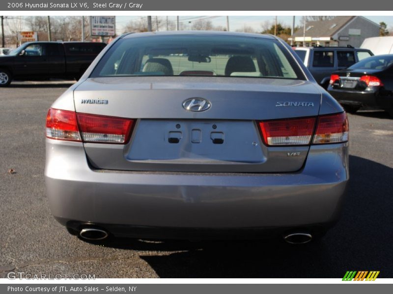Steel Gray / Gray 2006 Hyundai Sonata LX V6
