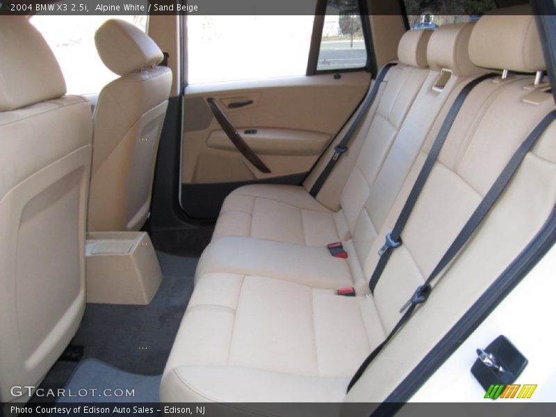 Alpine White / Sand Beige 2004 BMW X3 2.5i