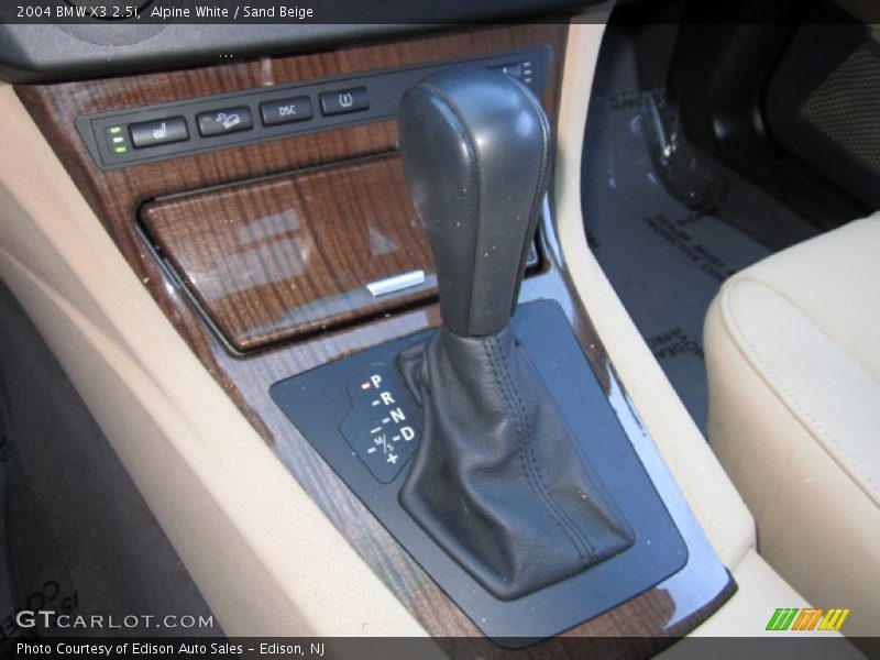 Alpine White / Sand Beige 2004 BMW X3 2.5i