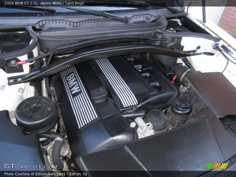 Alpine White / Sand Beige 2004 BMW X3 2.5i