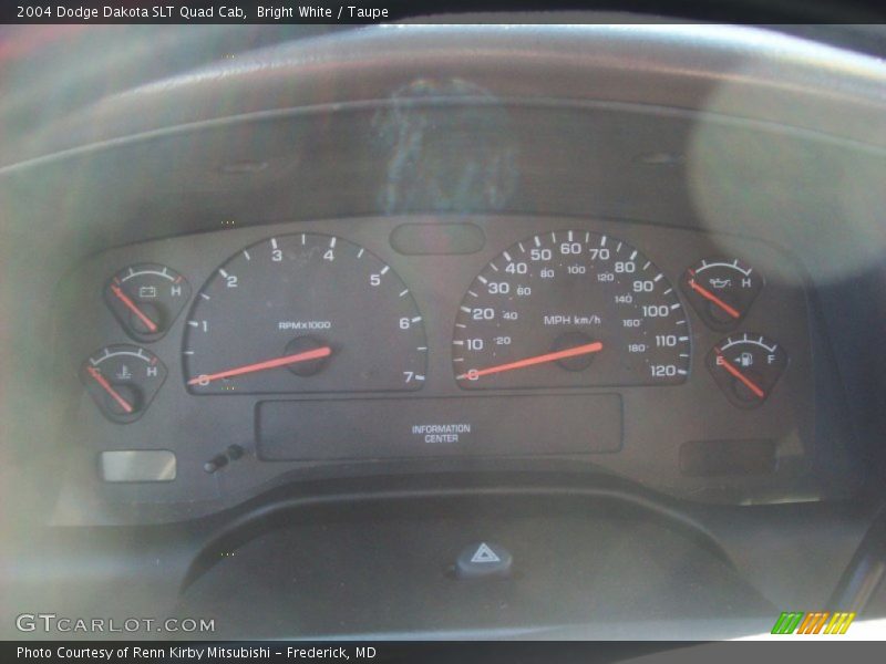  2004 Dakota SLT Quad Cab SLT Quad Cab Gauges