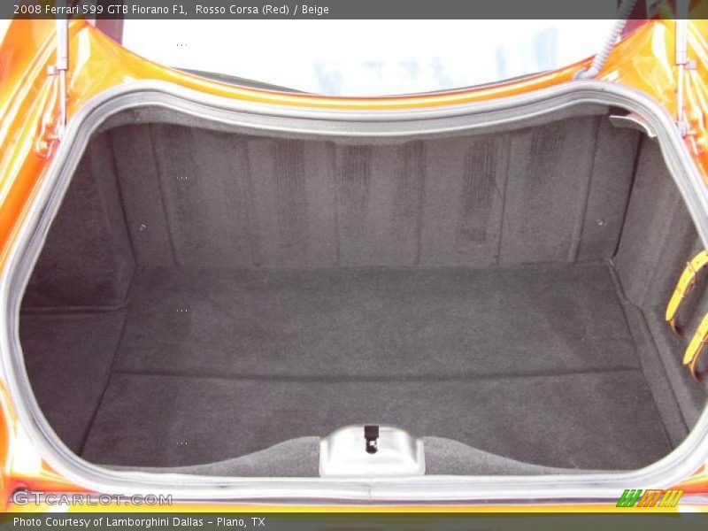 Rosso Corsa (Red) / Beige 2008 Ferrari 599 GTB Fiorano F1