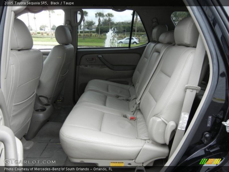 Black / Taupe 2005 Toyota Sequoia SR5
