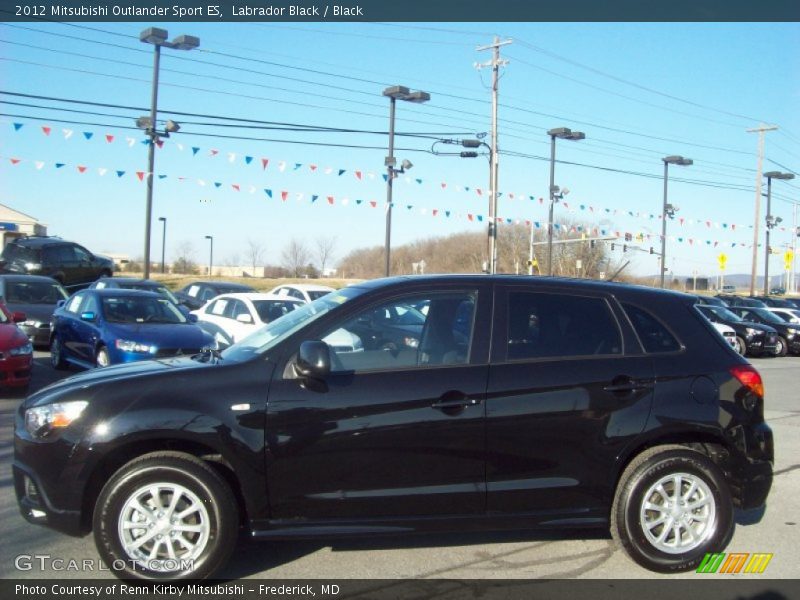 Labrador Black / Black 2012 Mitsubishi Outlander Sport ES