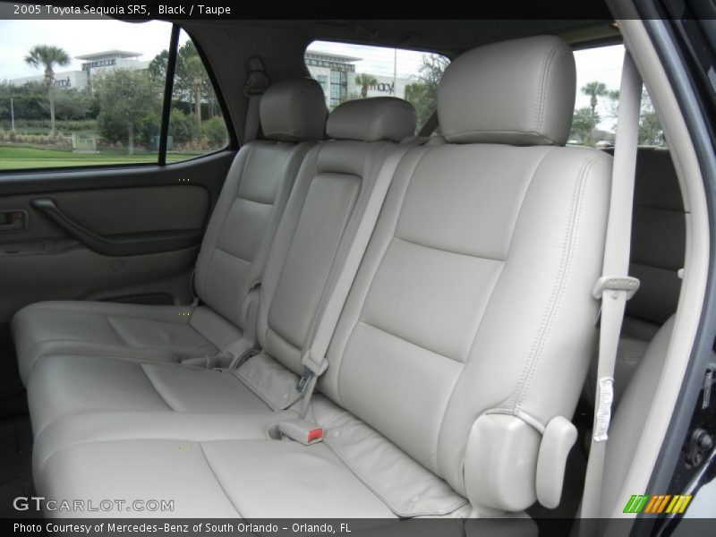 Black / Taupe 2005 Toyota Sequoia SR5
