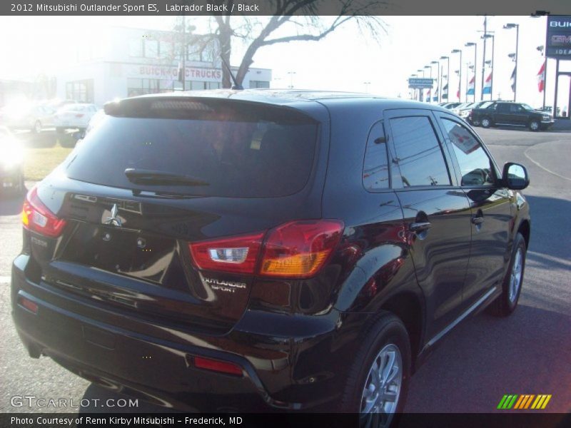 Labrador Black / Black 2012 Mitsubishi Outlander Sport ES