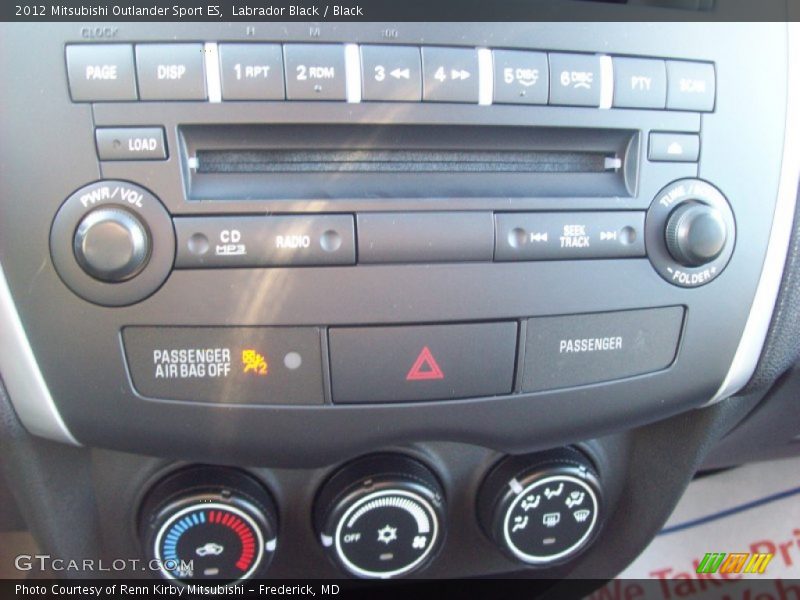 Labrador Black / Black 2012 Mitsubishi Outlander Sport ES