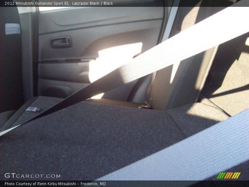 Labrador Black / Black 2012 Mitsubishi Outlander Sport ES