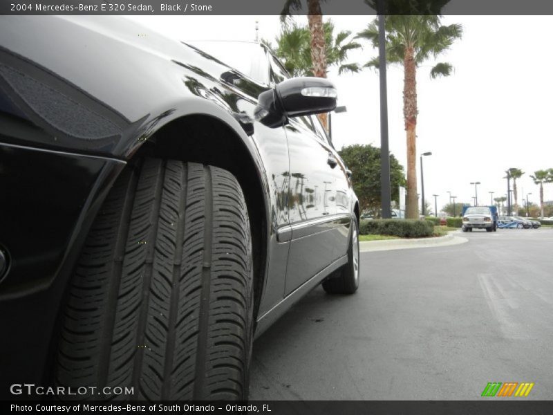 Black / Stone 2004 Mercedes-Benz E 320 Sedan