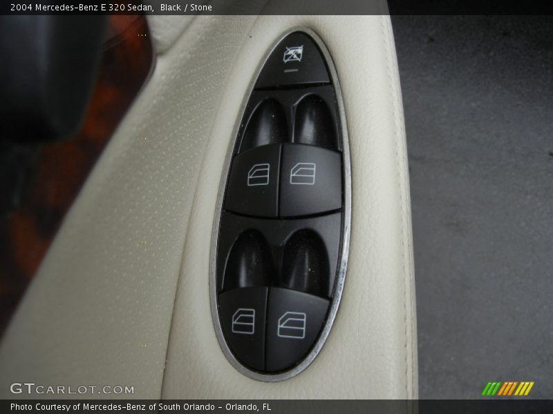 Controls of 2004 E 320 Sedan