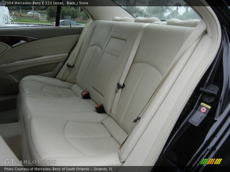  2004 E 320 Sedan Stone Interior