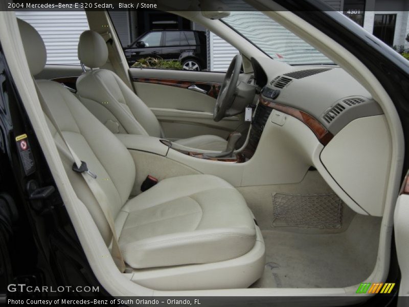  2004 E 320 Sedan Stone Interior