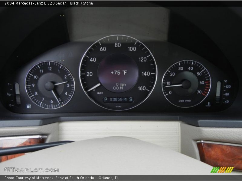  2004 E 320 Sedan 320 Sedan Gauges