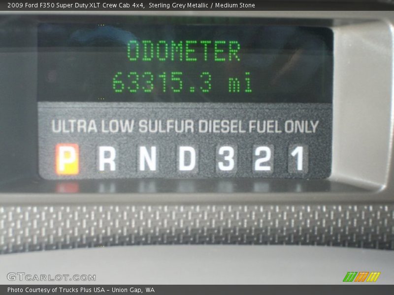 Sterling Grey Metallic / Medium Stone 2009 Ford F350 Super Duty XLT Crew Cab 4x4