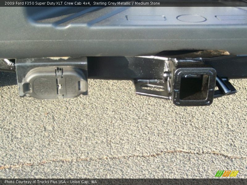 Sterling Grey Metallic / Medium Stone 2009 Ford F350 Super Duty XLT Crew Cab 4x4