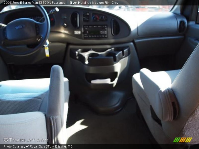 Silver Metallic / Medium Flint Grey 2006 Ford E Series Van E350 XL Passenger