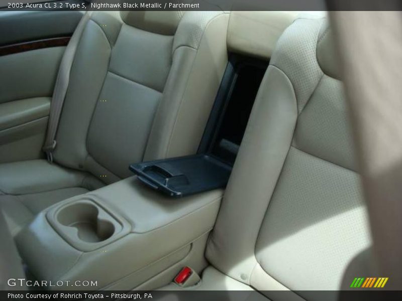 Nighthawk Black Metallic / Parchment 2003 Acura CL 3.2 Type S