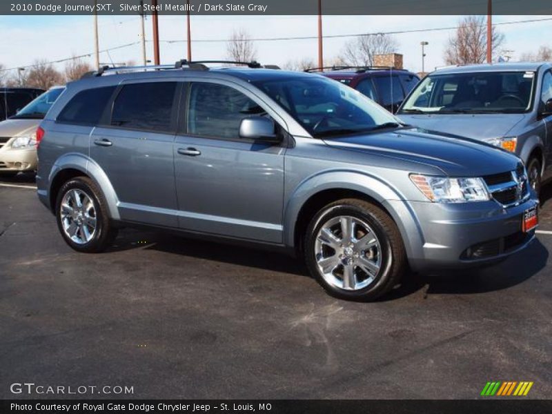 Silver Steel Metallic / Dark Slate Gray 2010 Dodge Journey SXT