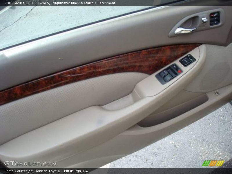 Nighthawk Black Metallic / Parchment 2003 Acura CL 3.2 Type S