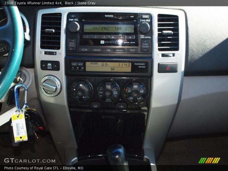 Black / Stone Gray 2008 Toyota 4Runner Limited 4x4