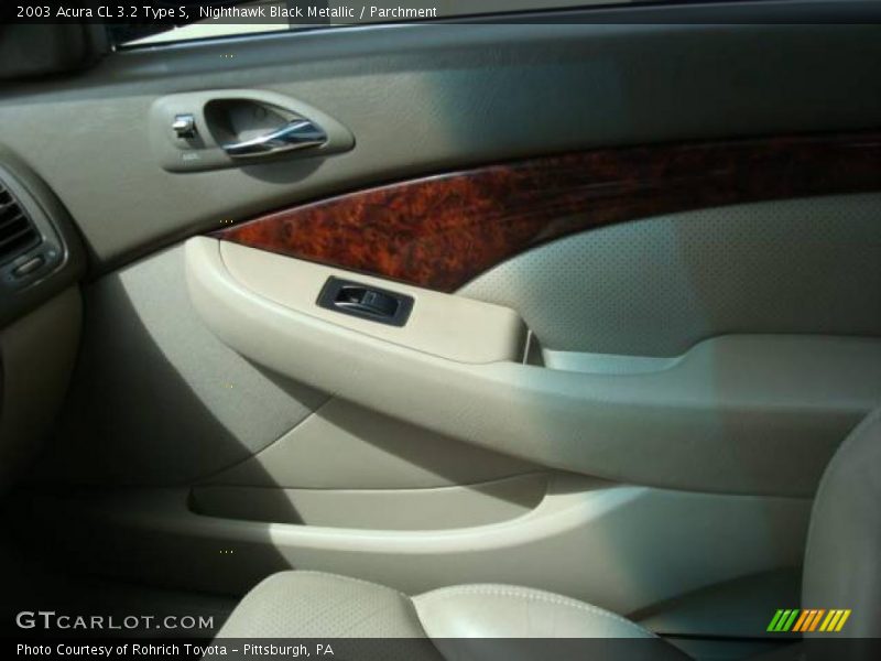 Nighthawk Black Metallic / Parchment 2003 Acura CL 3.2 Type S