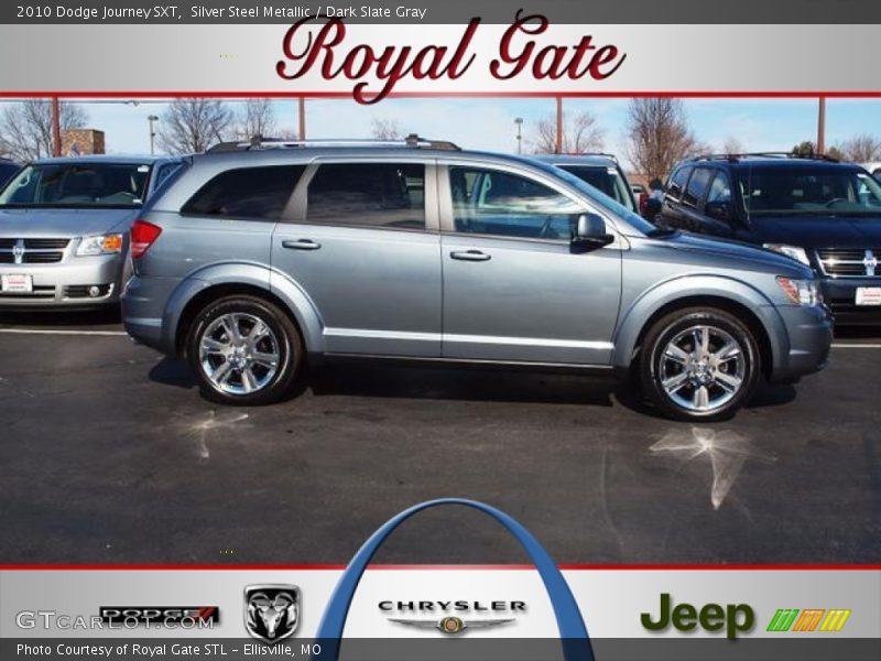 Silver Steel Metallic / Dark Slate Gray 2010 Dodge Journey SXT