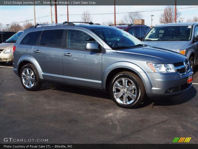 Silver Steel Metallic / Dark Slate Gray 2010 Dodge Journey SXT