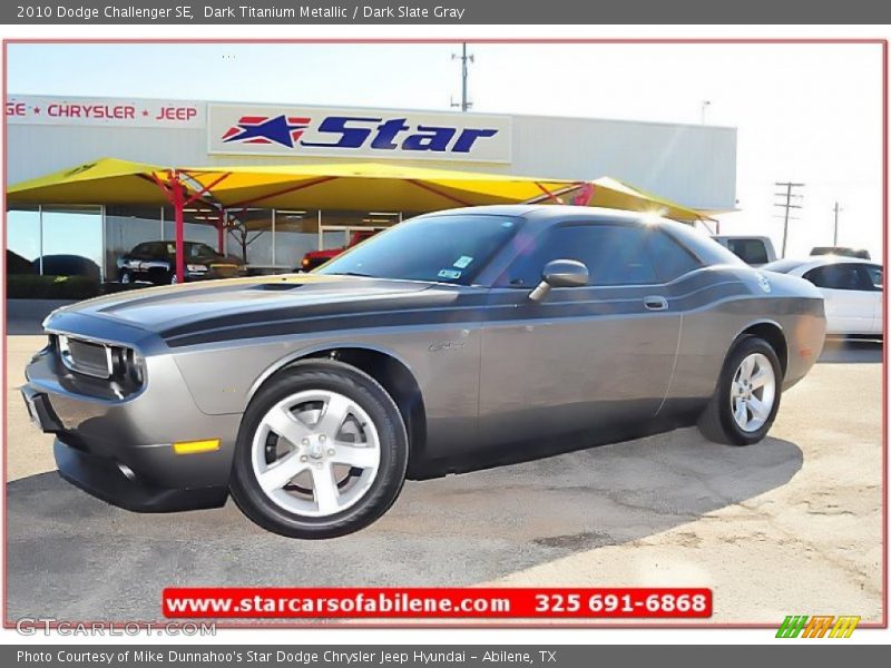 Dark Titanium Metallic / Dark Slate Gray 2010 Dodge Challenger SE