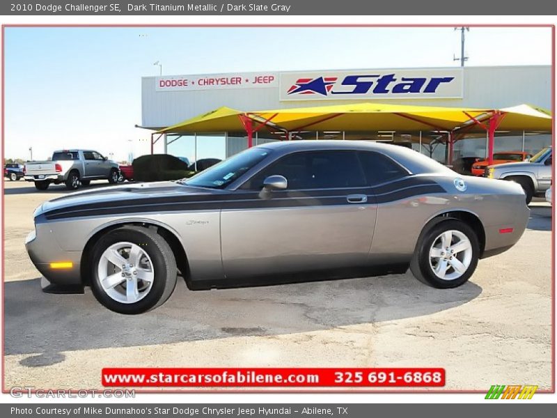 Dark Titanium Metallic / Dark Slate Gray 2010 Dodge Challenger SE