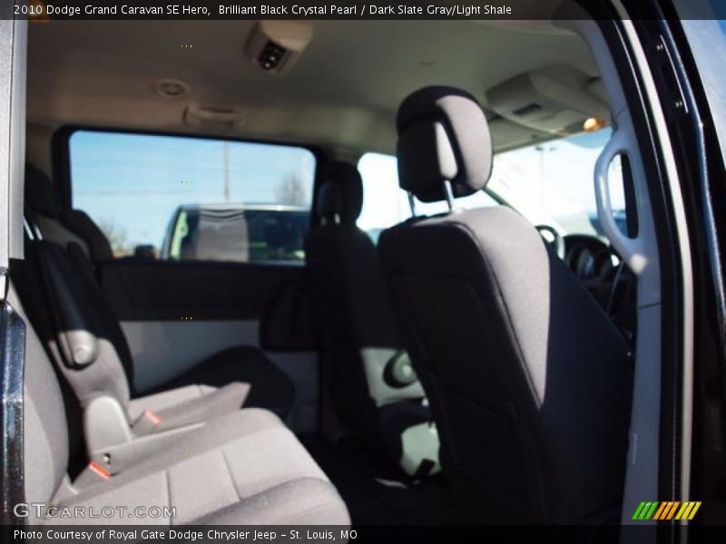 Brilliant Black Crystal Pearl / Dark Slate Gray/Light Shale 2010 Dodge Grand Caravan SE Hero