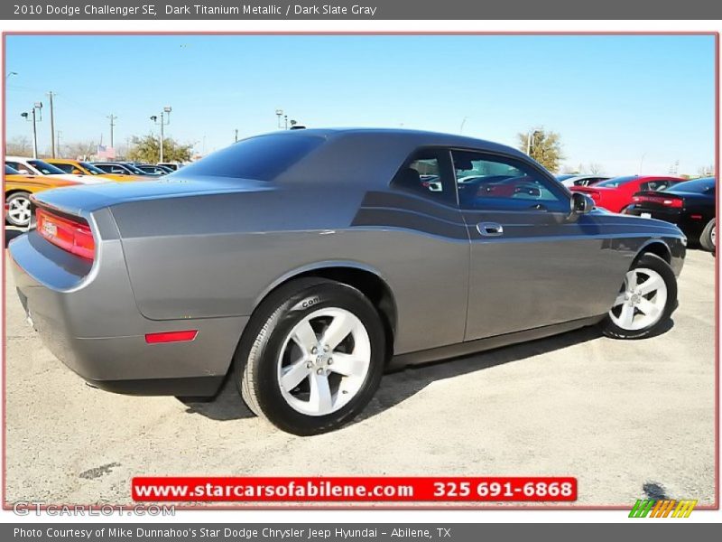Dark Titanium Metallic / Dark Slate Gray 2010 Dodge Challenger SE