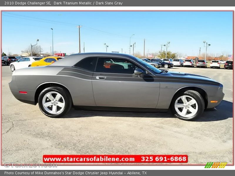Dark Titanium Metallic / Dark Slate Gray 2010 Dodge Challenger SE