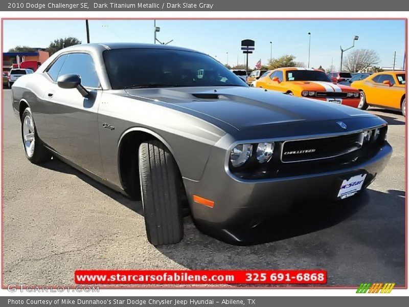 Dark Titanium Metallic / Dark Slate Gray 2010 Dodge Challenger SE