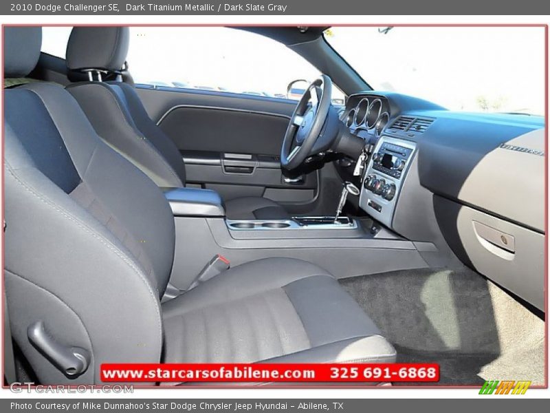 Dark Titanium Metallic / Dark Slate Gray 2010 Dodge Challenger SE